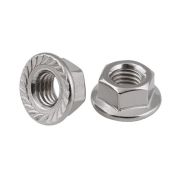 Гайка шестигранная с фланцем М10 DIN 6923 оцинк. (уп.18шт) Tech-Krep/Zitar 141610