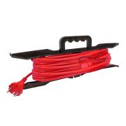 Удлинитель-шнур на рамке 1х50м без заземл. 16А IP20 3.5кВт ПВС 2х1.5 DOMTOK 2503