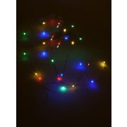 Гирлянда «Нить» LDM30-M-BO 30 разноцветных минисветодиодов 2.17м 1 режим мигания для помещений (3хAA не в компл.) SHLights 4690601042187A