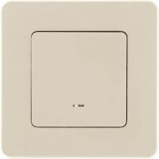 Переключатель 1-кл. Inspiria 10А IP20 250В 10AX с подсветкой / индикацией механизм сл. кость Leg 673661