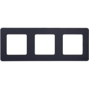 Рамка 3-м Inspiria антрацит Leg 673953