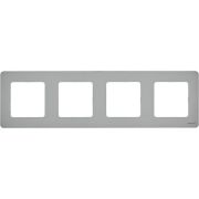 Рамка 4-м Inspiria алюм. Leg 673962