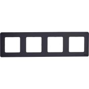 Рамка 4-м Inspiria антрацит Leg 673963