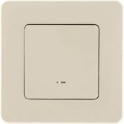 Выключатель 1-кл. Inspiria 10А IP20 250В 10AX с подсветкой/индикацией механизм сл. кость Leg 673611