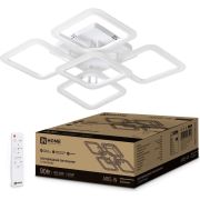 Светильник светодиодный ELEGANT ARIS-90W 90Вт 3000-4000-6500К 7000лм 230В 590х590х130мм с пультом ДУ IN HOME 4690612035406