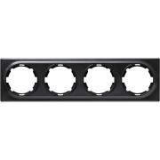 Рамка 4-м Florence черн.1E52401303 OneKeyElectro 2172831
