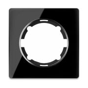 Рамка 1-м Garda стеклянная чер. 2E52101303 OneKeyElectro 2234939