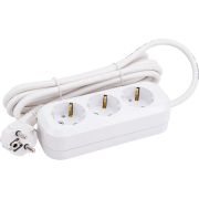 Удлинитель 3х3м с заземл. IP20 Е-303А ПВС 3х1.5 Universal 1722