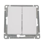 Переключатель 2-кл. AtlasDesign (сх. 6/2) 10AX механизм лотос SE ATN001365