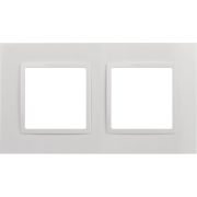 Рамка 2-м Elegance 14-5012-01 Classic бел. Эра Б0060576