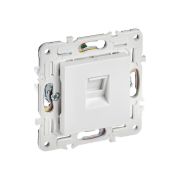 Розетка компьютерная RJ45 кат.5E SKANDY SK-K01W арктич. бел. IEK SK-K10-1-K01