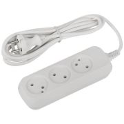 Удлинитель электрический UDL-10-330 Greenline 3 розетки без заземления 3м ПВС 2х0.75кв.мм Эра Б0065072