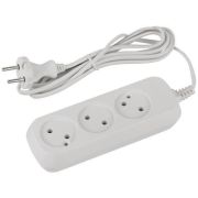Удлинитель электрический UDL-6-315 Greenline 3 розетки без заземления 1.5м ШВВП 2х0.75кв.мм Эра Б0065043
