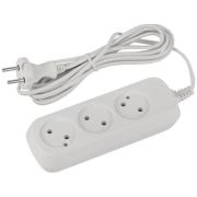 Удлинитель электрический UDL-6-330 Greenline 3 розетки без заземления 3м ШВВП 2х0.75кв.мм Эра Б0065041