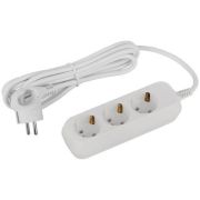 Удлинитель электрический UDL-16-330-E Greenline 3 розетки с заземлением 3м ПВС 3х1кв.мм Эра Б0064970