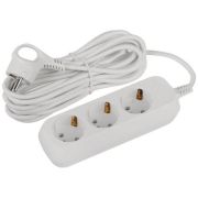 Удлинитель электрический UDL-16-370-E Greenline 3 розетки с заземлением 7м ПВС 3х1кв.мм Эра Б0065059