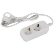 Удлинитель электрический UDL-10-215-E Greenline 2 розетки с заземлением 1.5м ПВС 3х0.75кв.мм Эра Б0064978