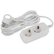 Удлинитель электрический UDL-10-250-E Greenline 2 розетки с заземлением 5м ПВС 3х0.75кв.мм Эра Б0065074