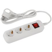 Удлинитель электрический UDL-10-315-ES Greenline 3 розетки с заземлением с выключателем 1.5м ПВС 3х0.75кв.мм Эра Б0065051