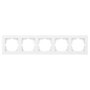 Рамка 5-м СП Accent 6-505-01 бел. Intro Б0063775