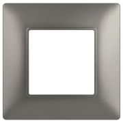 Рамка 1-м Elegance 14-5001-16 для розеток и выключателей титан Эра Б0065801