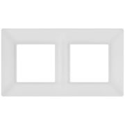 Рамка 2-м Elegance 14-5002-01М для розеток и выключателей матов. бел. Эра Б0065814