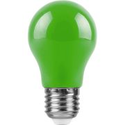 Лампа 3W E27 A50 зеленая матовая Feron 25922