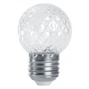 Лампа-строб 1W E27 G45 LB-377 шар синий 38211