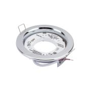 Светильник GX53 38х106мм встраеваемый б/рефлектора хром Н4 Еcola 252793, мин. остаток = 3.000