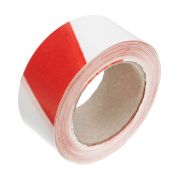 Лента сигнальная бело-красная 50х150м 89036, мин. остаток = 2.000